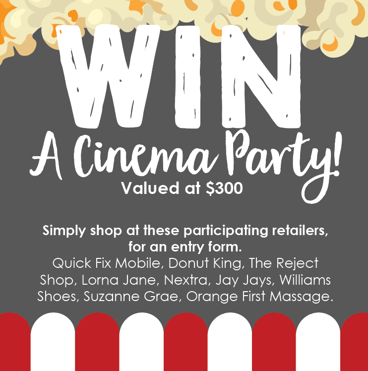 WIN A CINEMA PARTY!